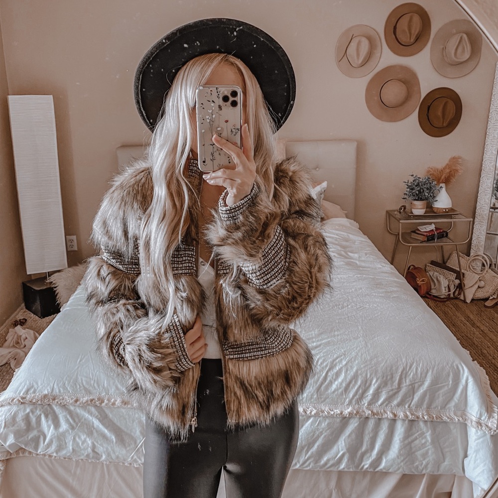 Vegan Fur Jacket